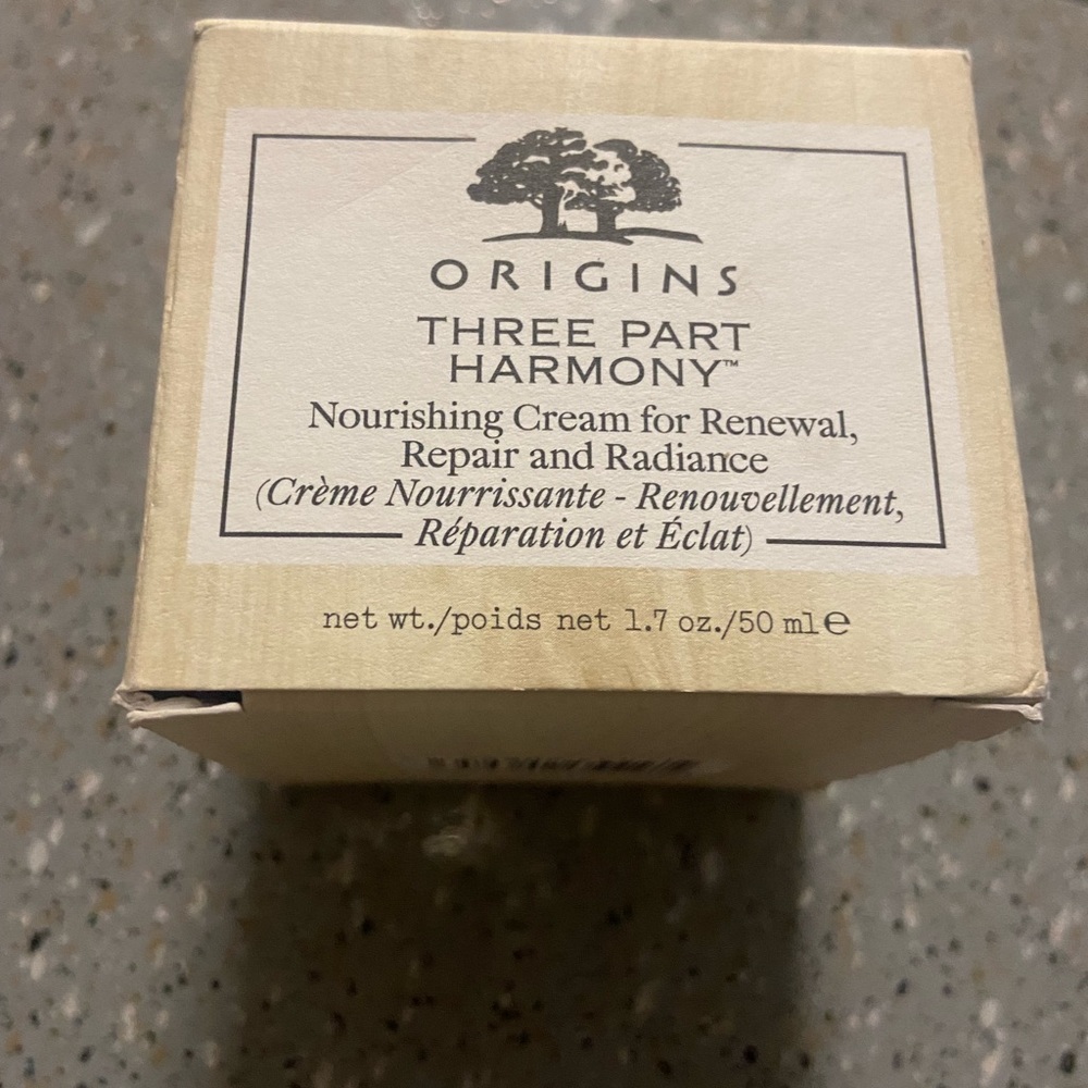 Origins 3 part harmony facial cream BNIb